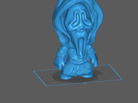 Ghostface Ready To Print 3D-Druckmodell