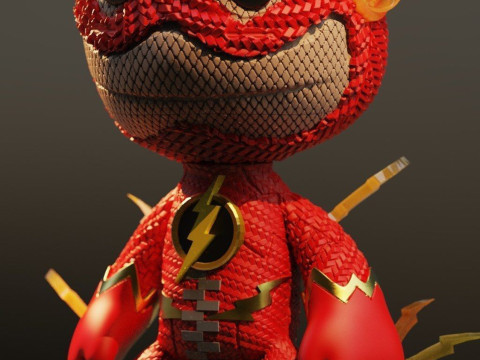 Flash Ready To Print Model do druku 3D
