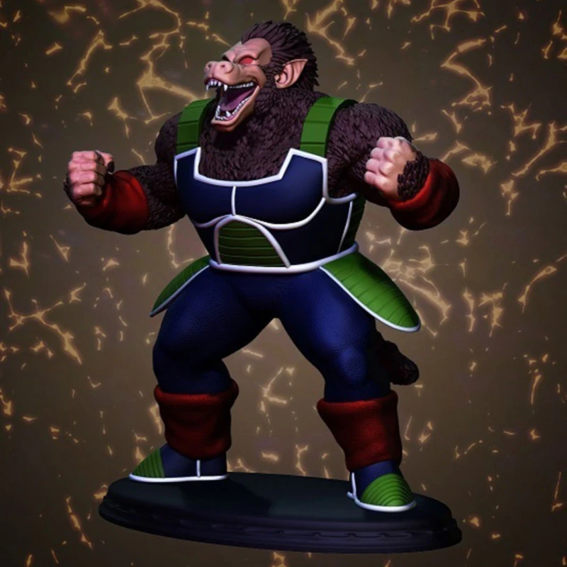 Bardock Oozaru 3D Print Model .c4d .max .obj .3ds .fbx .stl .blend