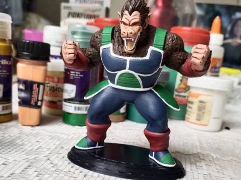 Bardock Oozaru 3D Print Model