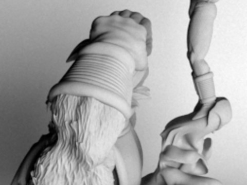 Baby Vegeta Oozaru 3D Print Model