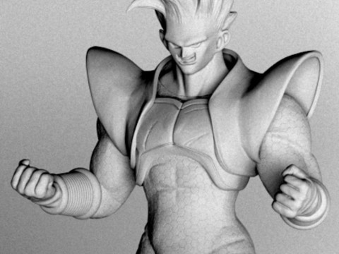 Baby Vegeta Oozaru 3D Print Model