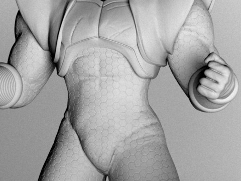 Baby Vegeta Oozaru 3D Print Model