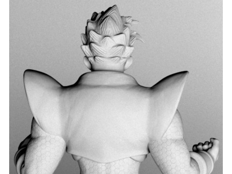 Baby Vegeta Oozaru 3D Print Model