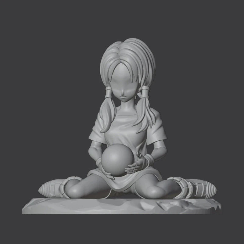 Videl - Dragon Ball 3D Print Model .c4d .max .obj .3ds .fbx .stl .blend 