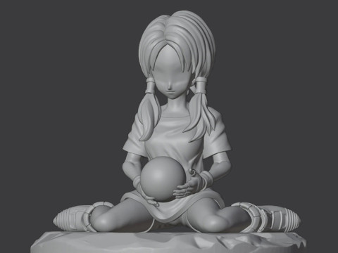 维德尔 - 龙珠 3D 打印模型