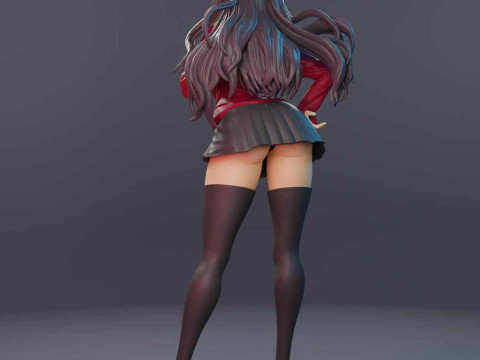 Rin Tohsaka 3D Print Model