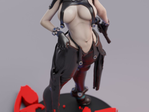 Reika - Gantz 3D Print Model