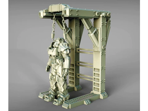 T-60 파워 아머 3D 프린트 모델