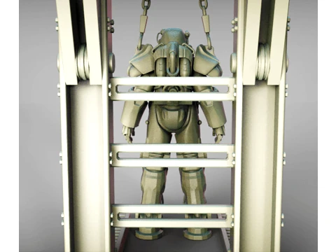 T-60 파워 아머 3D 프린트 모델