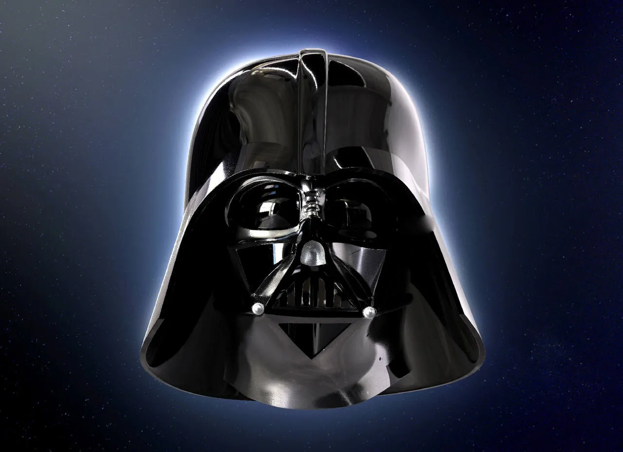 Darth Vader Helmet 3D Print Model .c4d .max .obj .3ds .fbx .stl .blend 