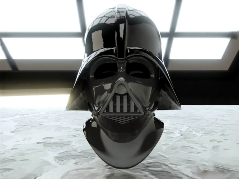 Casco stampabile Vader Deluxe Modello di stampa 3D