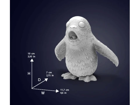 Porg Star Wars 3D Print Model
