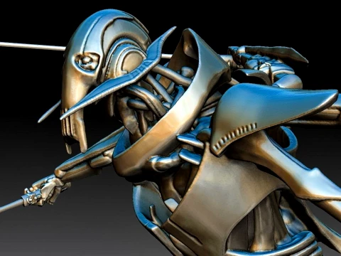 General Grievous 3D Print Model