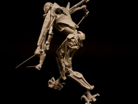 General Grievous 3D Print Model