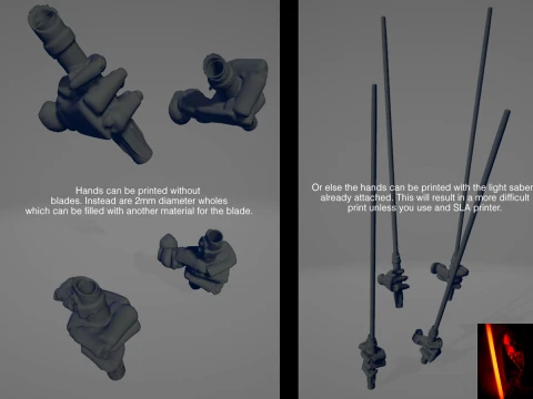 General Grievous 3D Print Model