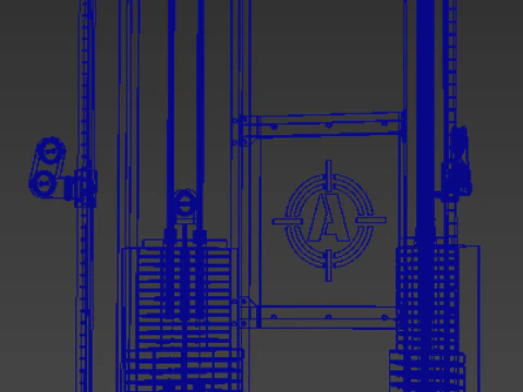 Cross over 3D Model