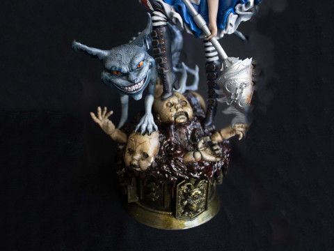 Alice madness return 3D Finger Ready to Print Modèles 3D en vedette