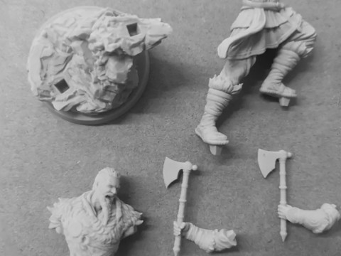 Eivor Assassins Creed Valhalla 3D Finger Ready to Print 3D Print Model