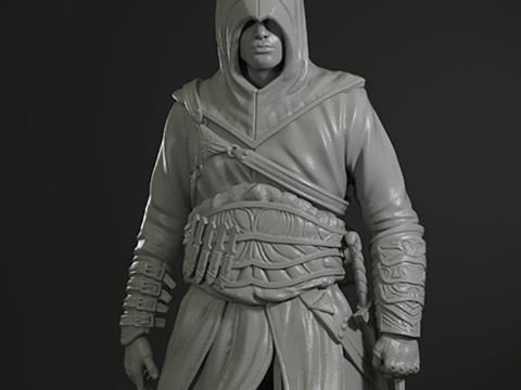 Assassins Creed 3D Finger Ready to Print 3Dプリントモデル