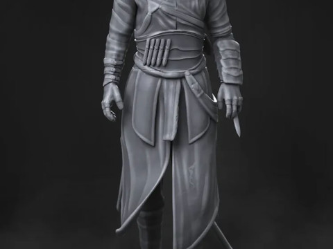 アサシンクリード 3Dプリントモデル