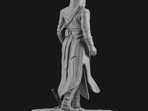 Assassin's Creed 3D Baskı Modeli