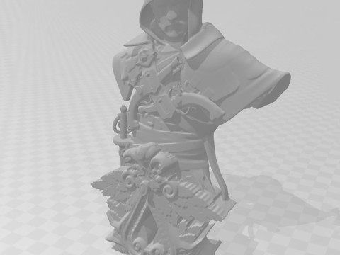 Assassins Creed Bust Modèles 3D en vedette