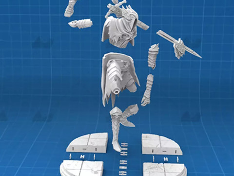 Gambody Artorias 3D finger Ready to Print 3D 打印模型