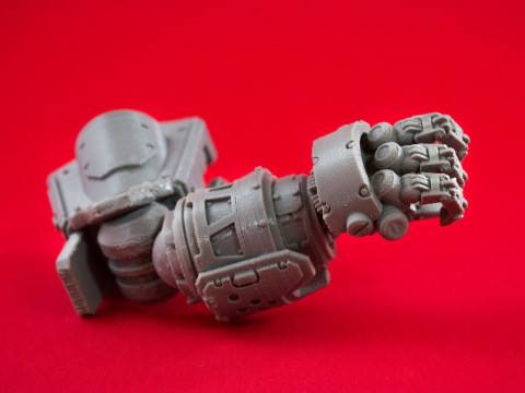 Battle Robot Atlas Titan 3D finger Ready to Print 3Dプリントモデル