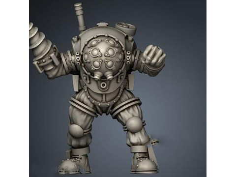 Bio Shock Big Daddy little sister 3D finger Ready to Print 3Dプリントモデル