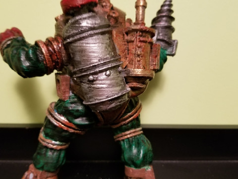 Bio Shock Big Daddy little sister 3D finger Ready to Print 3Dプリントモデル