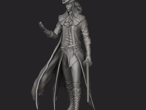 Lady Maria Blood Borne 3D finger Ready to Print 3Dプリントモデル