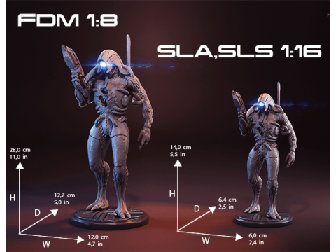 Mass Effect Legion Ready To Print 3D-Druckmodell