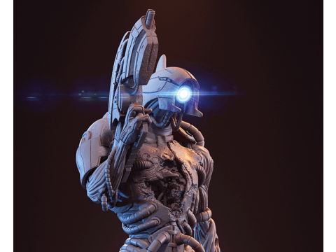 Mass Effect Legion Ready To Print 3D-Druckmodell