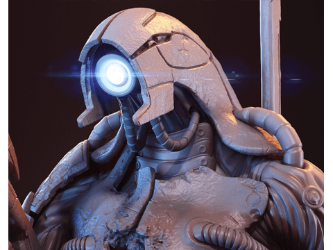 Mass Effect Legion Ready To Print 3D-Druckmodell