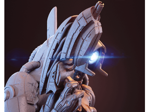 Mass Effect Legion Ready To Print 3D-Druckmodell