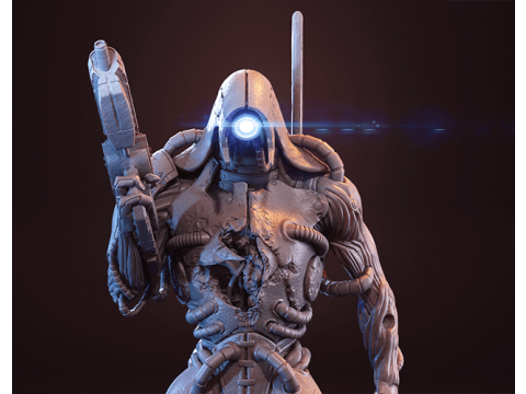Mass Effect Legion Ready To Print 3D-Druckmodell