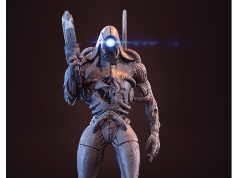 Mass Effect Legion Ready To Print 3D-Druckmodell
