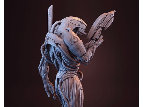 Mass Effect Legion Ready To Print 3D-Druckmodell