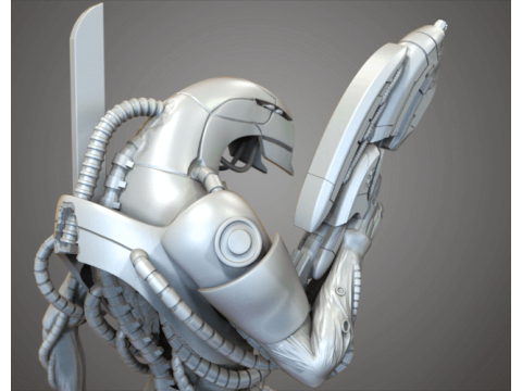 Mass Effect Legion Ready To Print 3D-Druckmodell