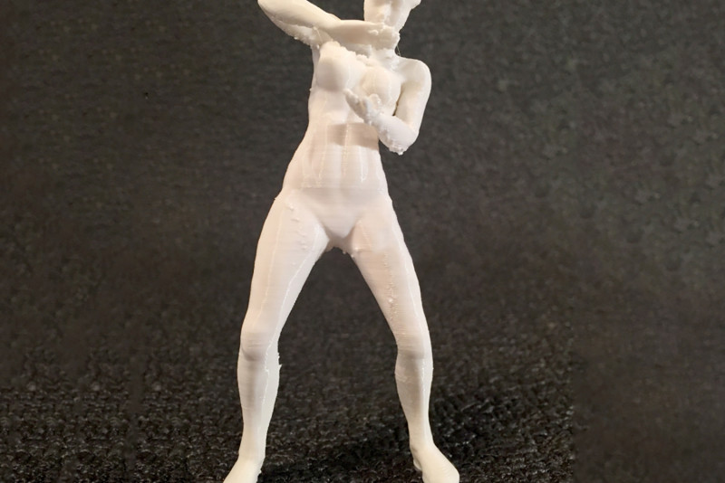 Asari Mass Effect Ready To Print Modello di stampa 3D .c4d .max .obj .3ds .fbx .stl .blend