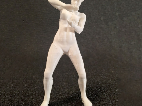 Asari Mass Effect Ready To Print 3D Print Model