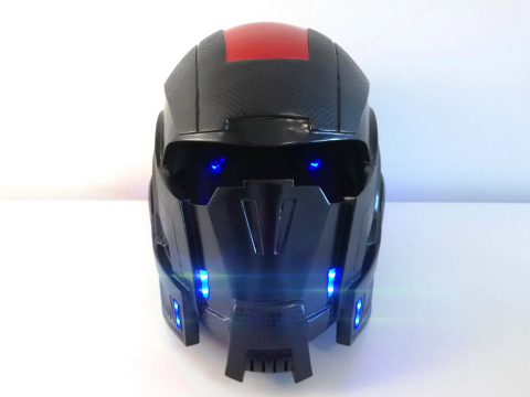 Mass Effect N7 Breather Helmet Ready To Print Model do druku 3D