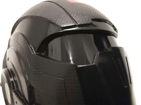 Mass Effect N7 Breather Helmet Ready To Print Model do druku 3D
