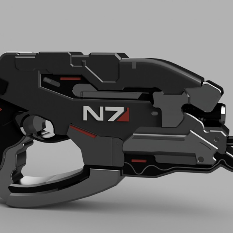 N7 Eagle Mass Effect Ready To Print Modello di stampa 3D .c4d .max .obj .3ds .fbx .stl .blend
