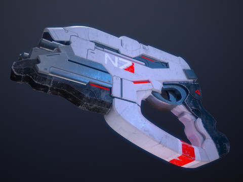 N7 Eagle Mass Effect Ready To Print Modello di stampa 3D