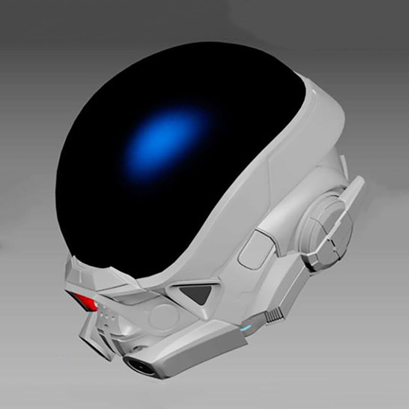 Mass Effect Ryder Helmet Ready To Print Model do druku 3D .c4d .max .obj .3ds .fbx .stl .blend