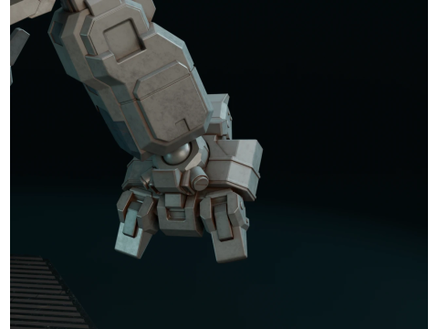 MWO Timberwolf Ready To Print Modello di stampa 3D