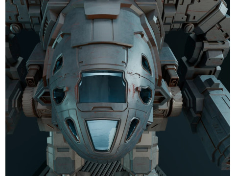 MWO Timberwolf Ready To Print Modello di stampa 3D