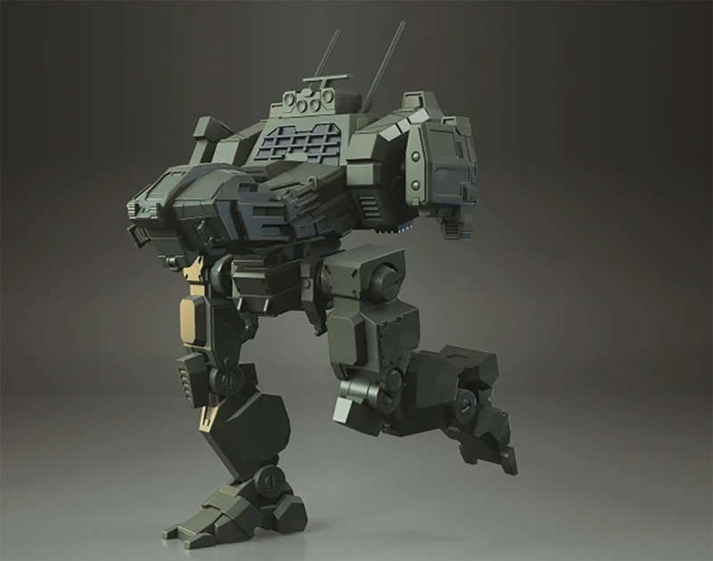 Mech Jenner Ready To Print Modello di stampa 3D .c4d .max .obj .3ds .fbx .stl .blend